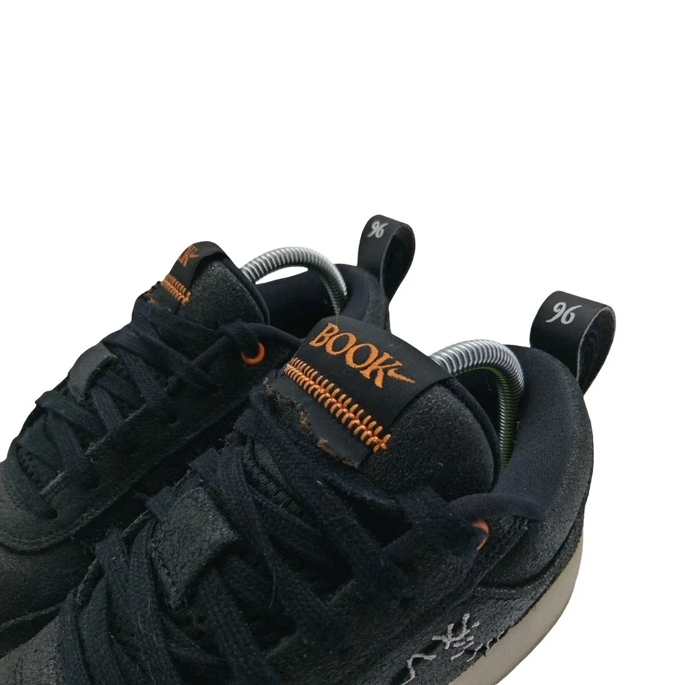 Nike Book 1 Chapter One Shoes Mens Size 8 Black Suede Basketball FJ4249-003